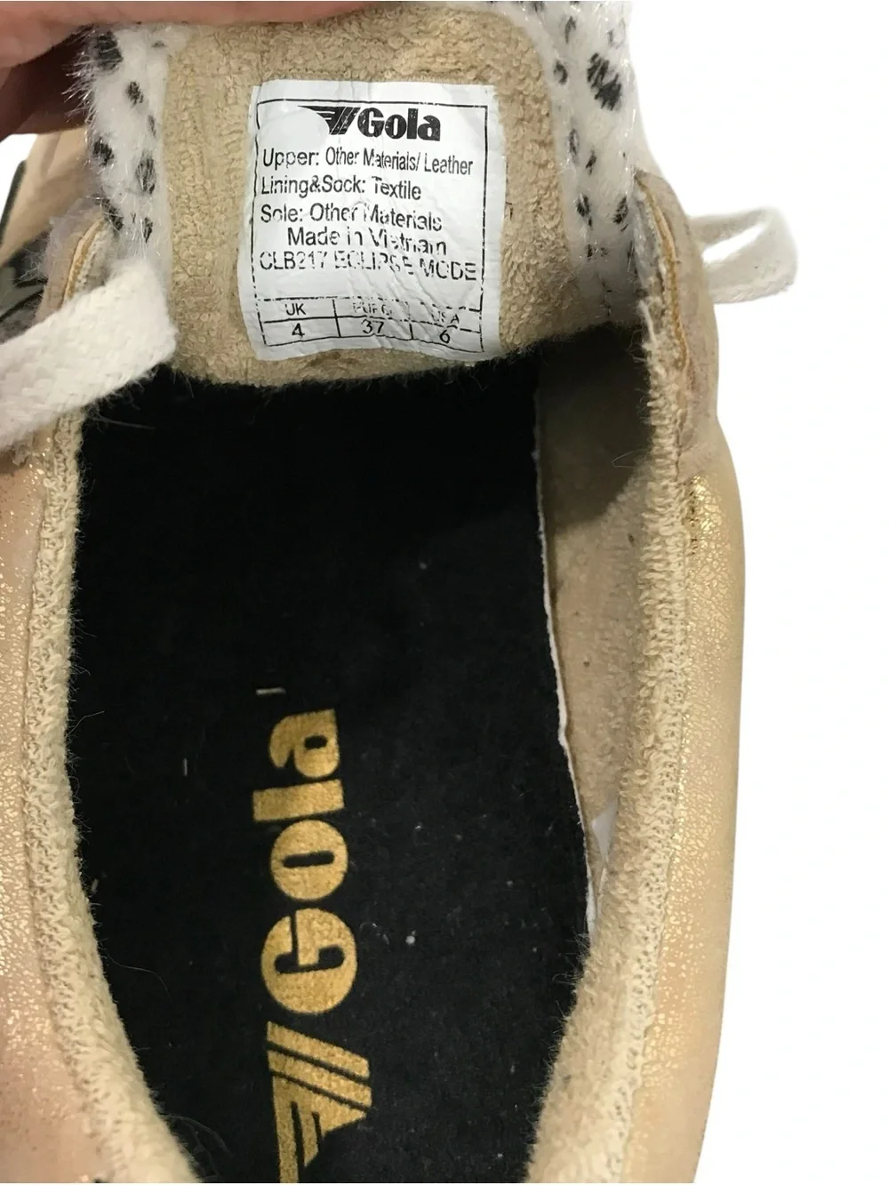 Gola Classics Women’s Eclipse Mode Sneakers Size 6 Casual Retro Comfort Shoes